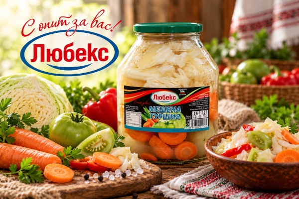 Мешена туршия "Любекс" – традиционен вкус от българската трапеза