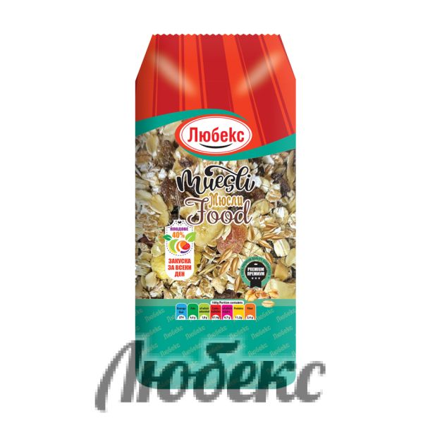 МЮСЛИ 40 % ЛЮБЕКС 0,250 КГ