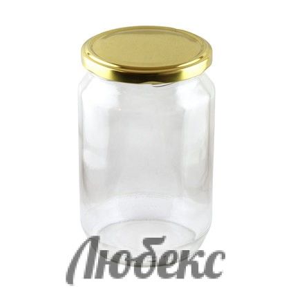 Комплект Буркан 0,720 + капачка Ф82 / 6 бр.в стек