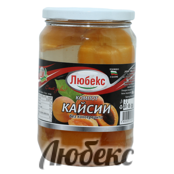 Компот кайсии Любекс 0,680гр