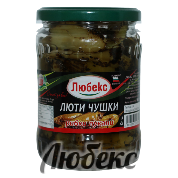 ЛЮТИ ЧУШКИ РИБКИ ПУКАНИ 0.560КГ ЛЮБЕКС