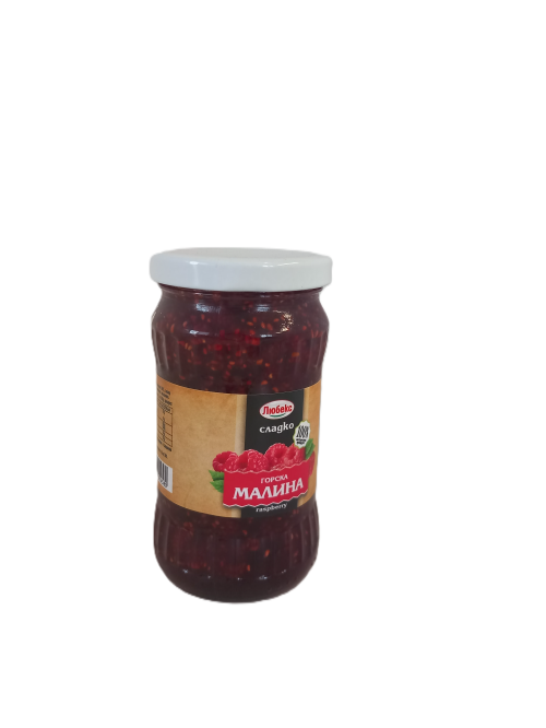 СЛАДКО ГОРСКА МАЛИНА  0.370КГ ЛЮБЕКС