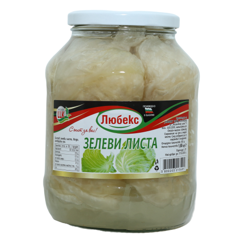 Зелев лист Любекс 1,650кг
