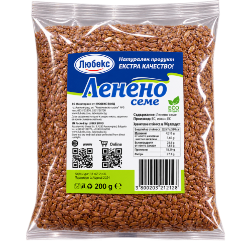 ЛЕНЕНО СЕМЕ 0,200 КГ ЛЮБЕКС