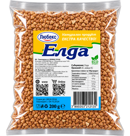 ЕЛДА 0,200 КГ ЛЮБЕКС